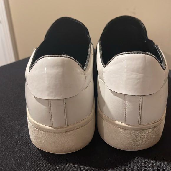 Michael Kors white leather sneakers, size 12 - Picture 3 of 6
